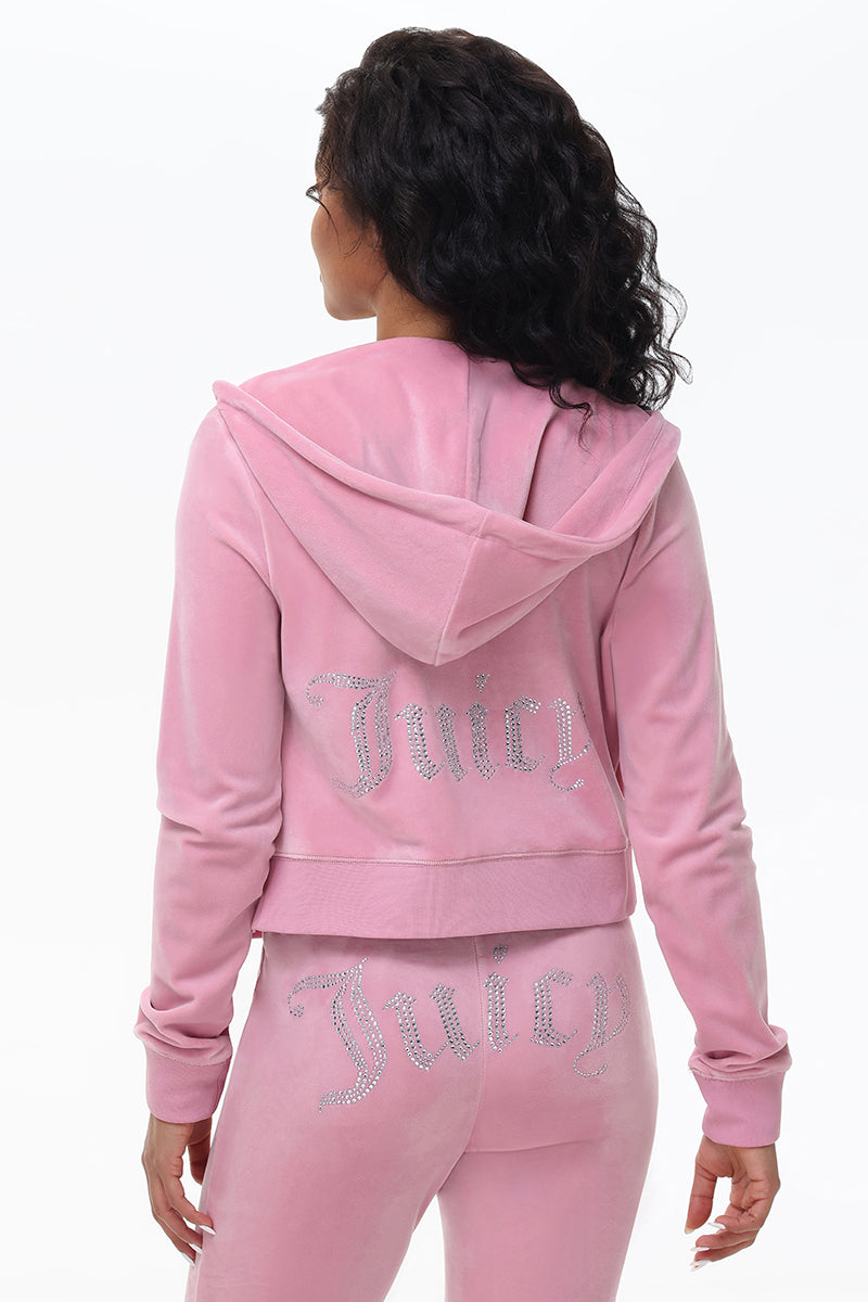 Juicy couture velour tracksuit pink on sale