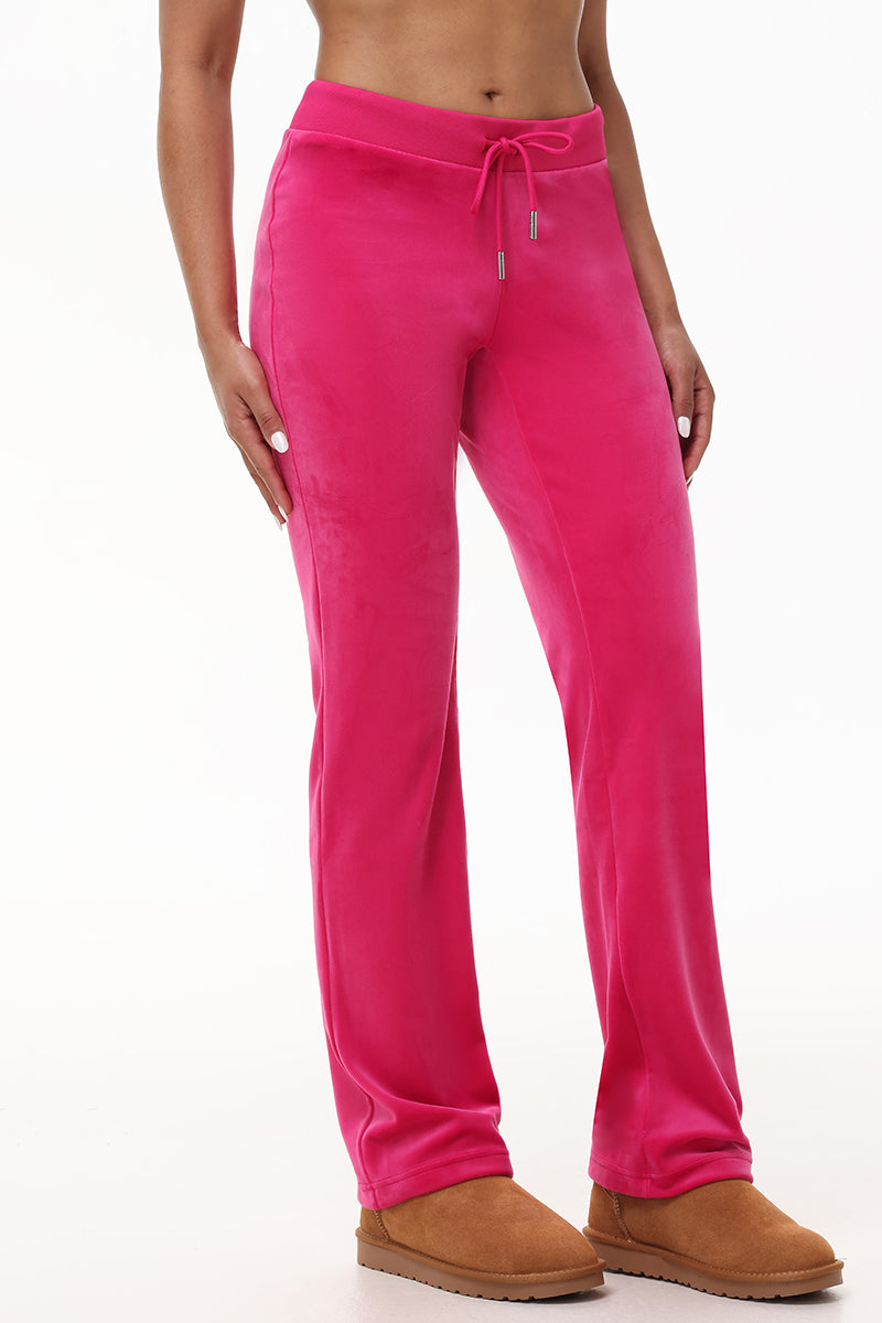 OG Big Bling Velour Track Pants Juicy Couture