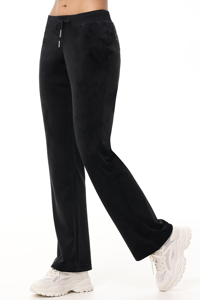 OG Big Bling Velour Track Pants - Juicy Couture