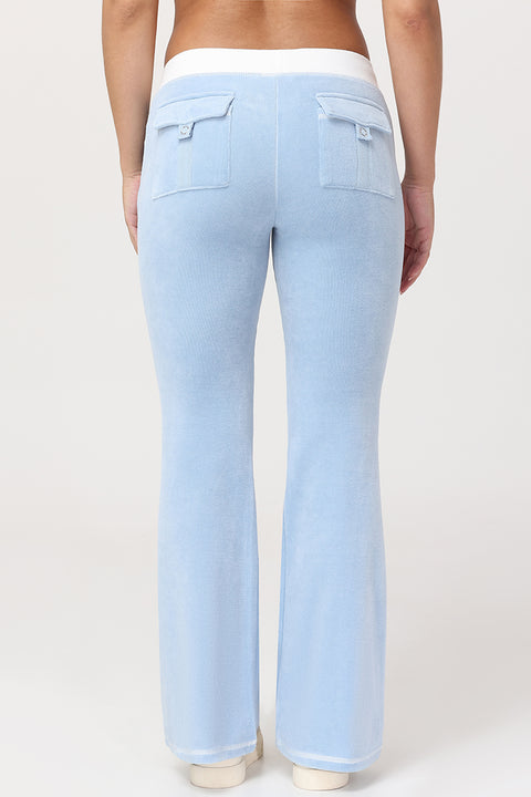 Sweetheart Cotton Velour Track Pants