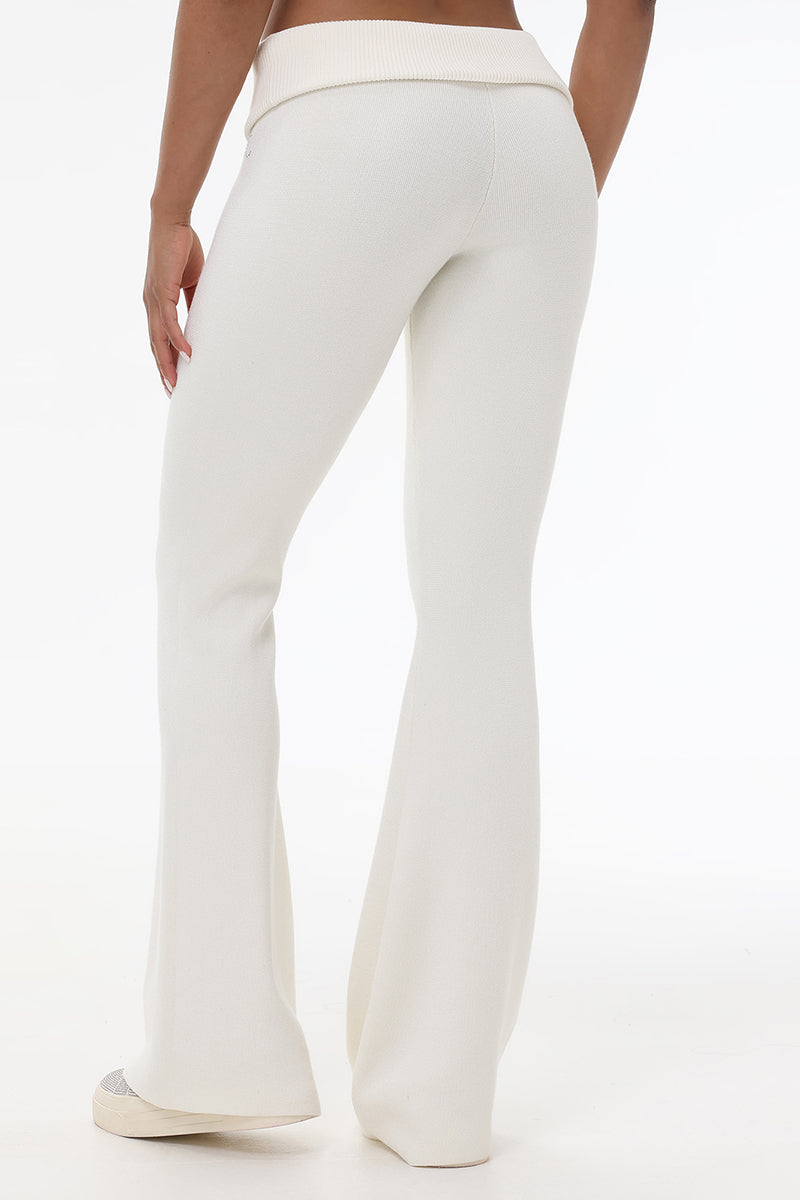 [LOW CLASSIC] / ☆ 25SS COTTON TUCK WIDE PANTS / WHITE Rhythm Classic Wide Leg Pant White - Cotton Pants - Woven