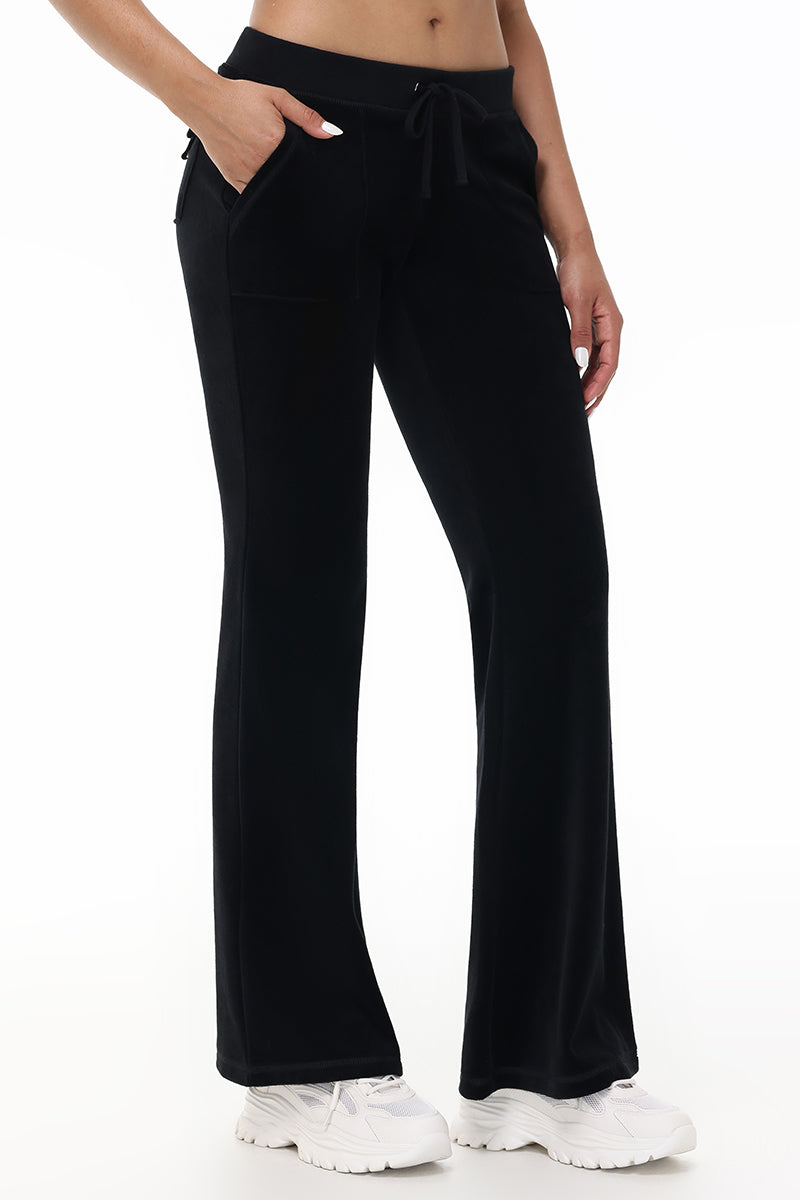 【U LAN】Wrinkle Velour Wide Training Pants UA Velour Women's Track Pants | Under Armour