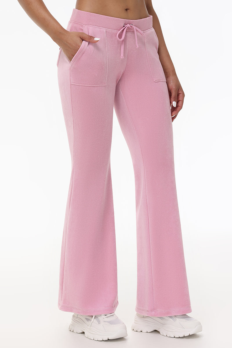 パンツ JUICY COUTURE Trousers with velour pockets Juicy Couture Pants for Women | Online Sale up to 40% off | Lyst