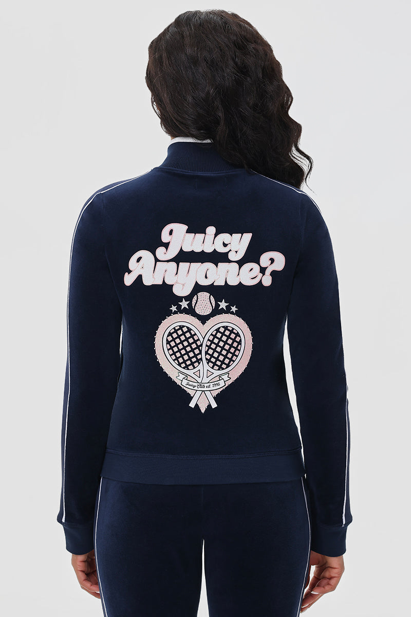 Tennis Mockneck Jacket - Juicy Couture