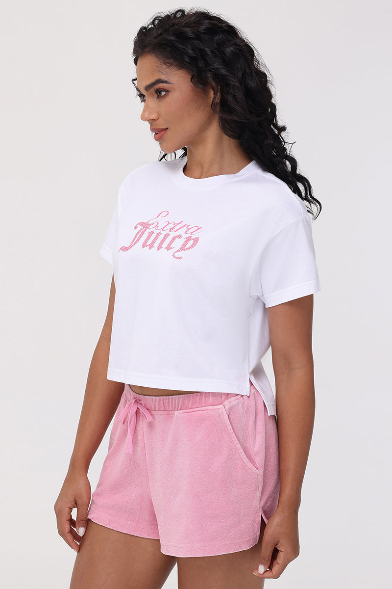 Extra Juicy Cropped Tee Juicy Couture