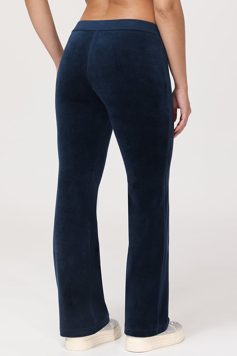 Malibu Heritage Cotton Velour Track Pants - Juicy Couture