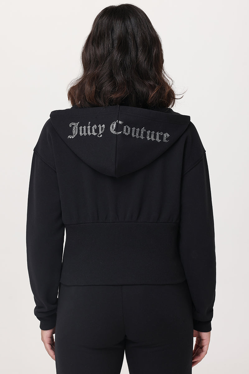 Fleece Corset Hoodie - Juicy Couture