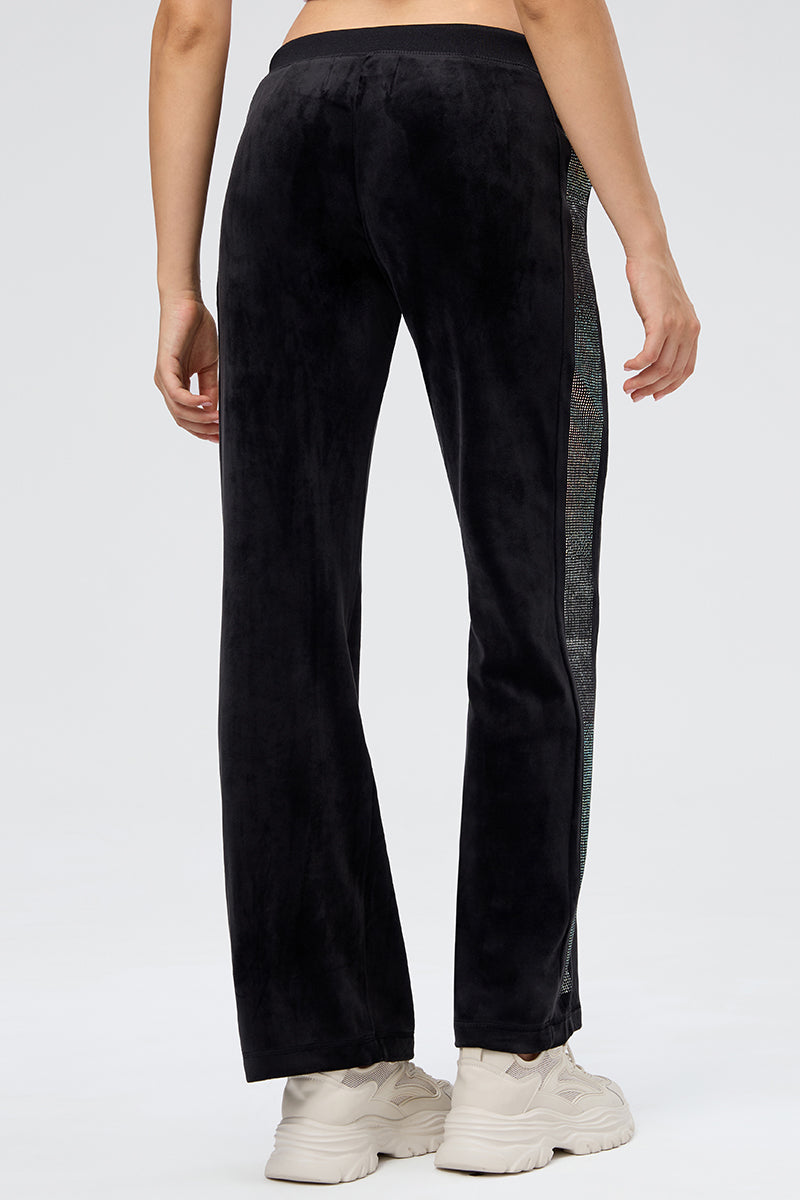 juicy！ Side Ombre Bling Wide Leg Pants - Juicy Couture