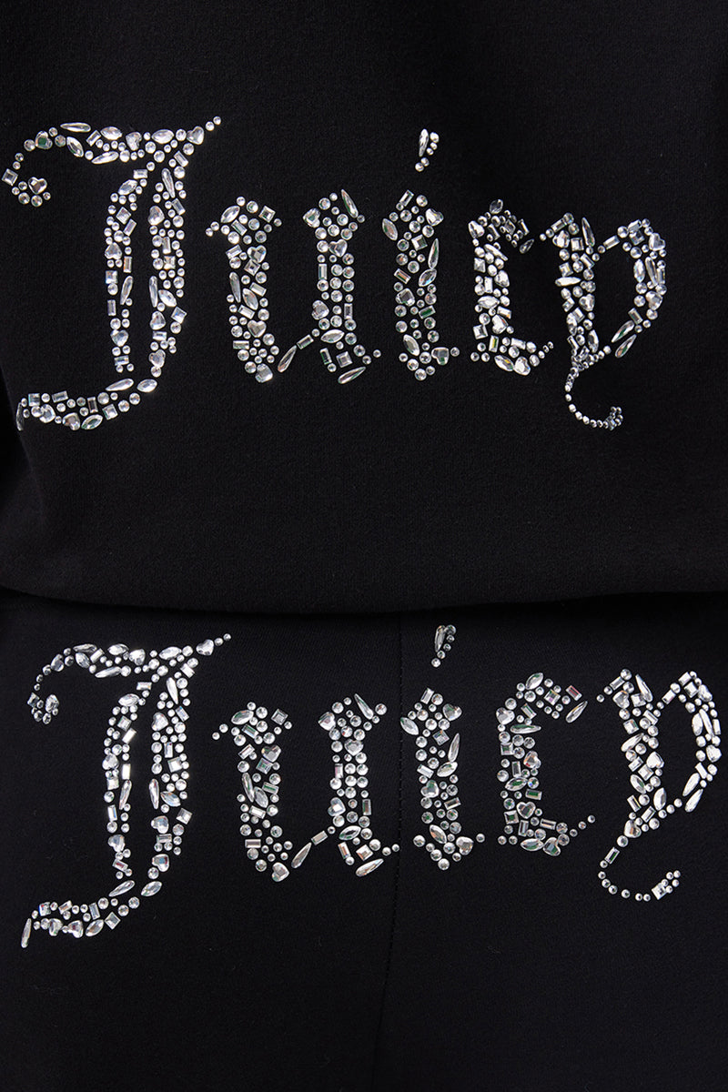 Juicy x Angel Reese Cropped Fleece Hoodie - Juicy Couture