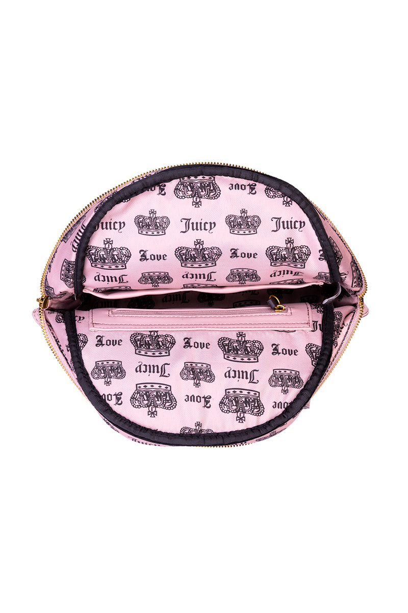 Juicy Couture‎ Lovers Club Liquorice Pink Dia Backpack NWT Heritage Core Backpack - Juicy Couture main image 4