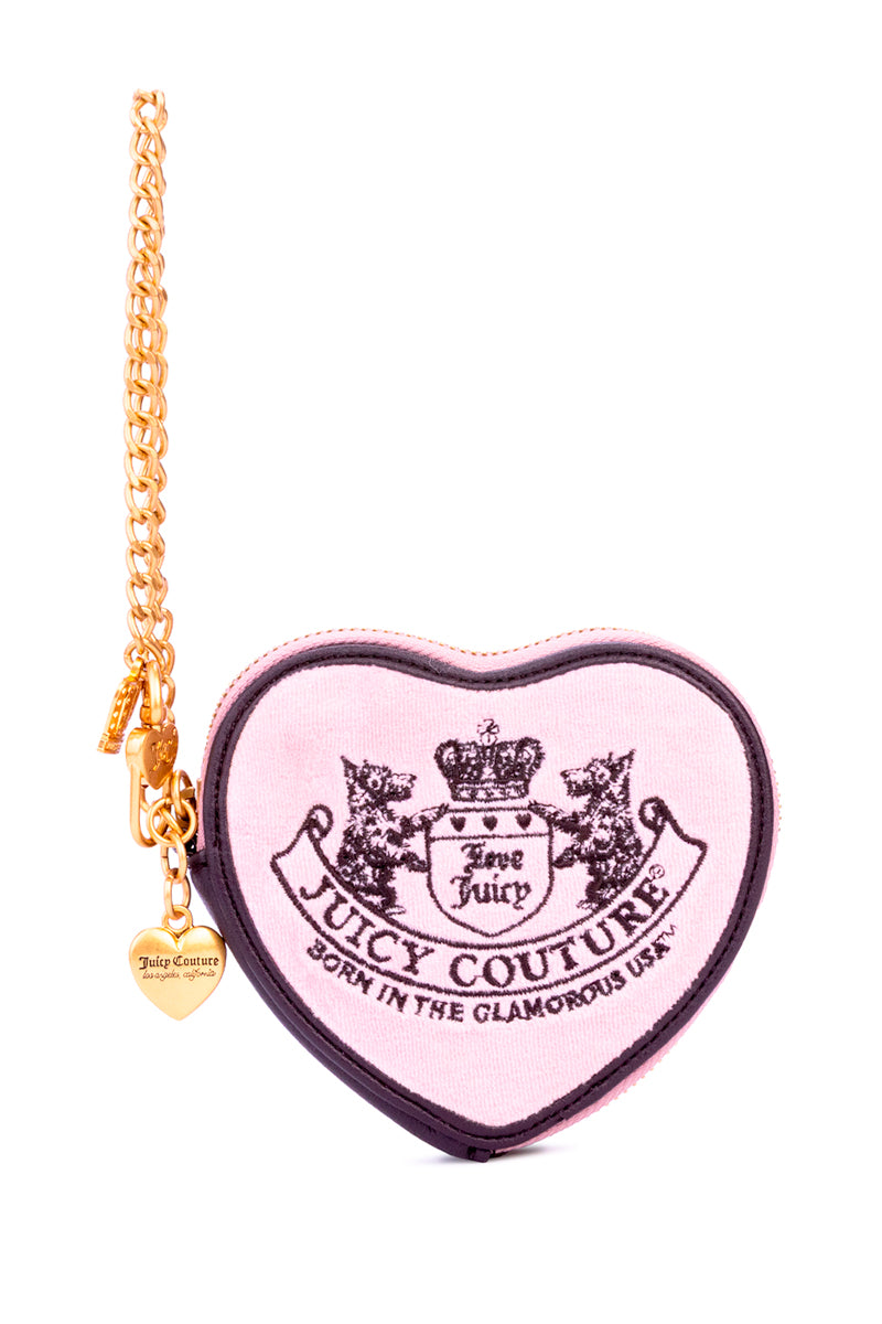 Heritage Core Heart Zip Around Wallet - Juicy Couture