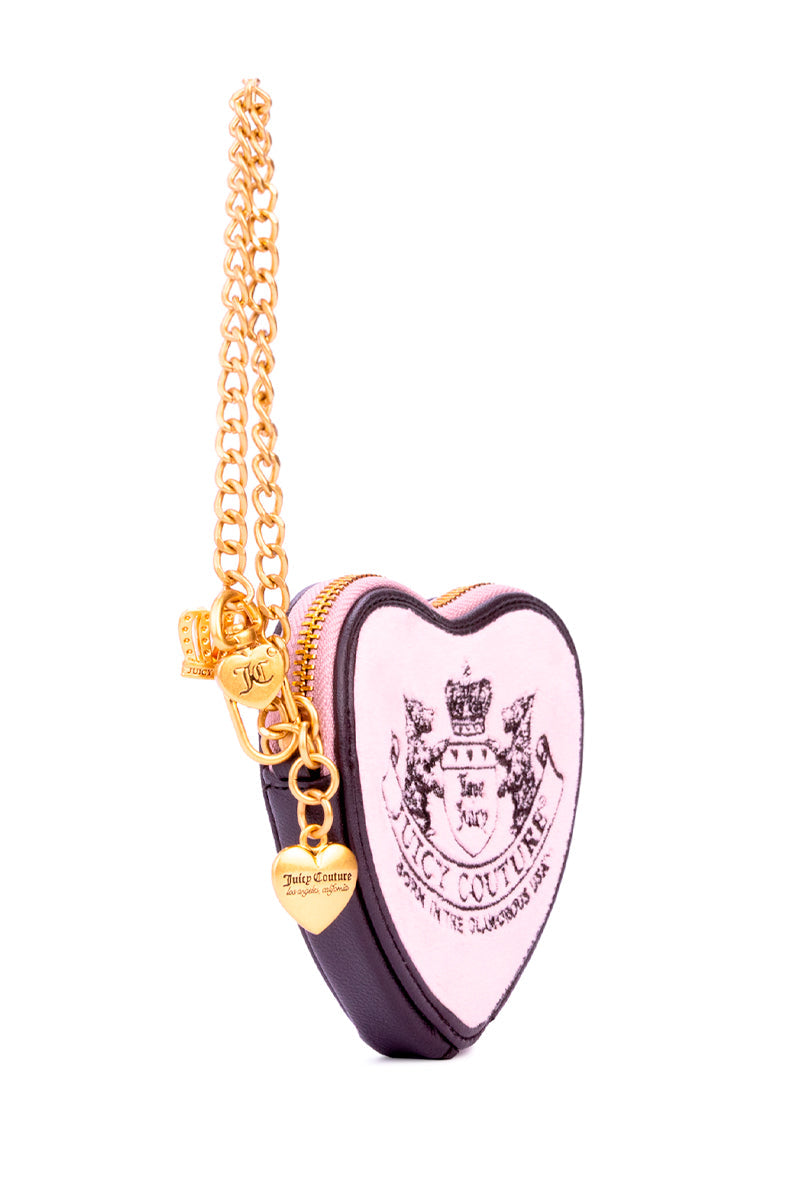 Heritage Core Heart Zip Around Wallet - Juicy Couture