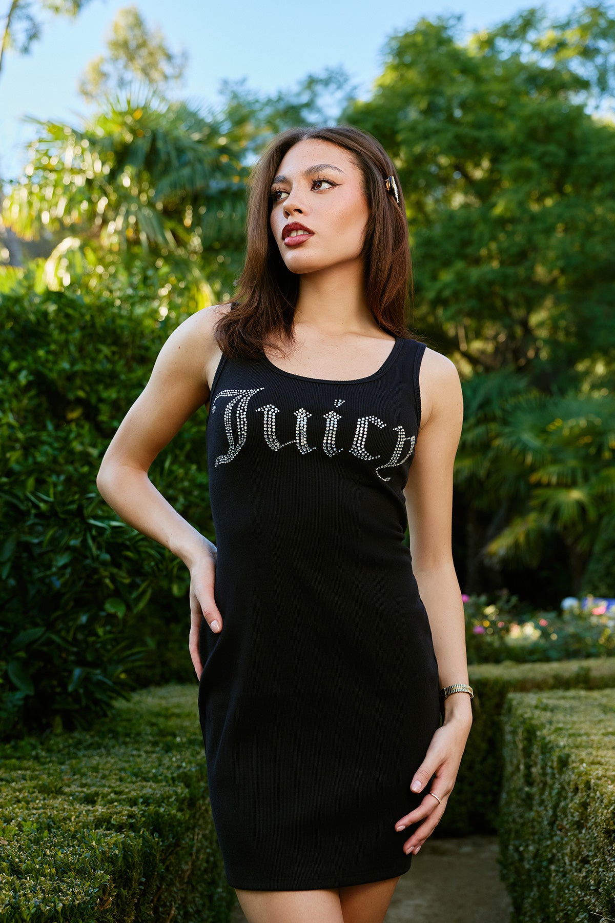 juicy couture formal dresses Juicy Couture Big Bling Tank Dress