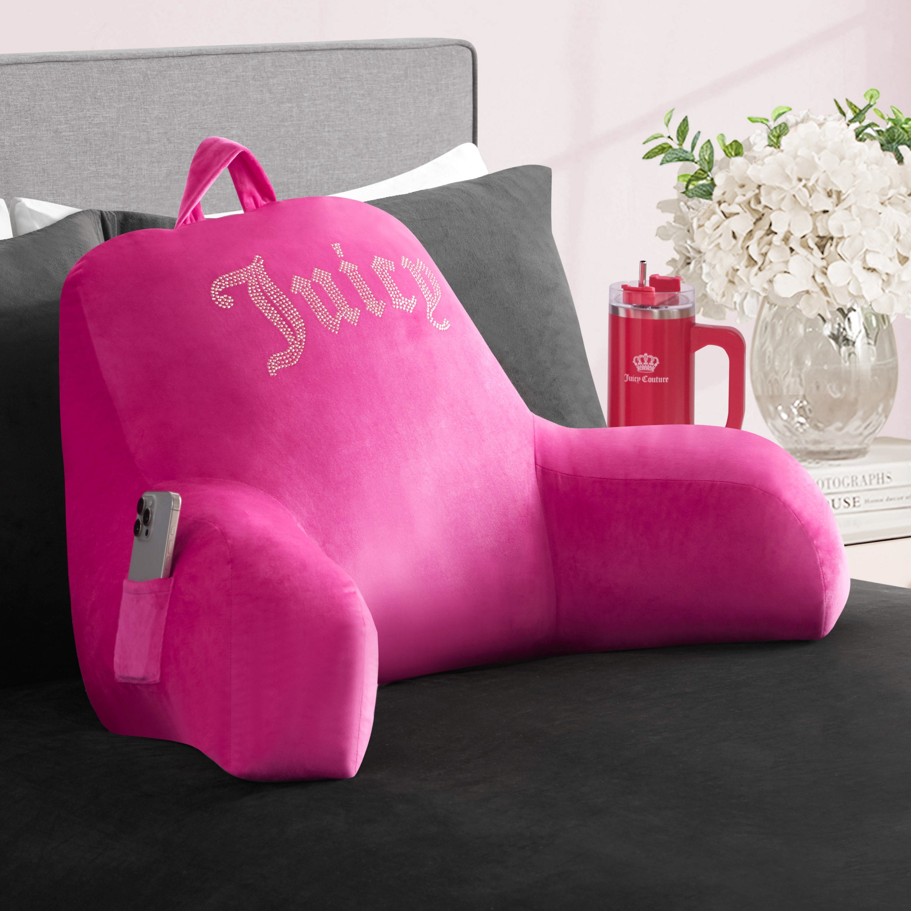 Bling Backrest Pillow - Juicy Couture
