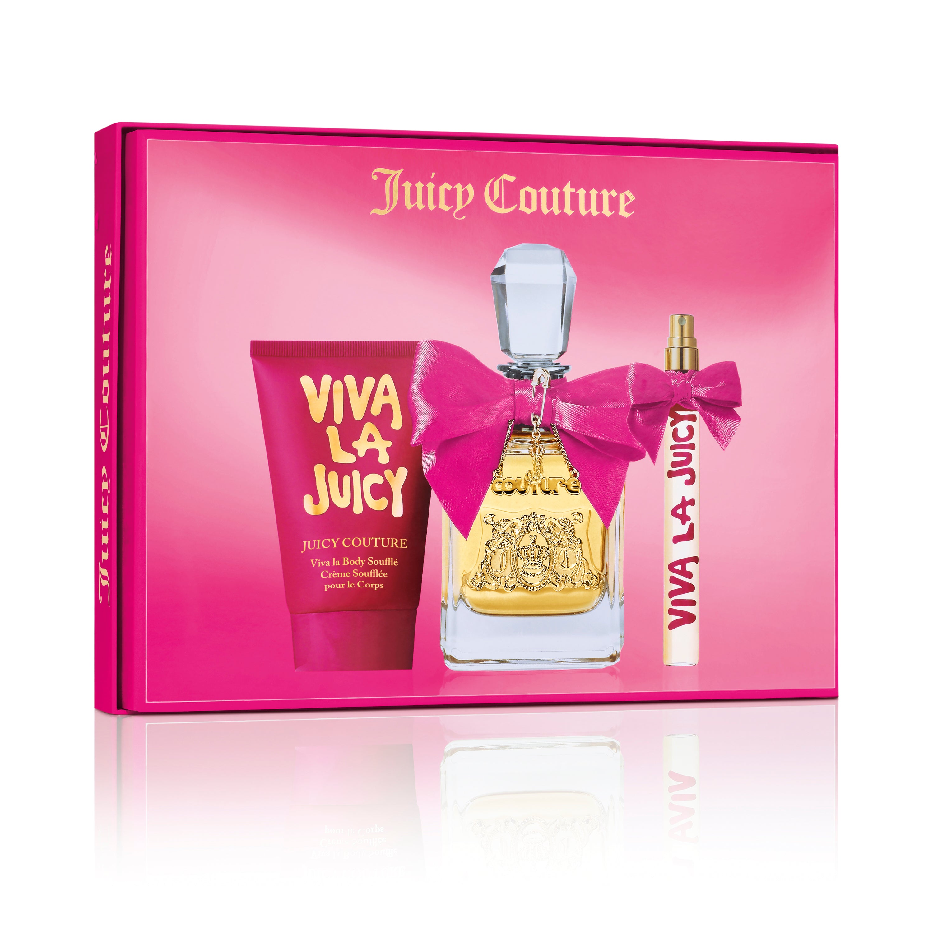 Juicy hot Couture Viva La Juicy Petals Please Gift Set FULL SIZE with TRAVEL SIZES