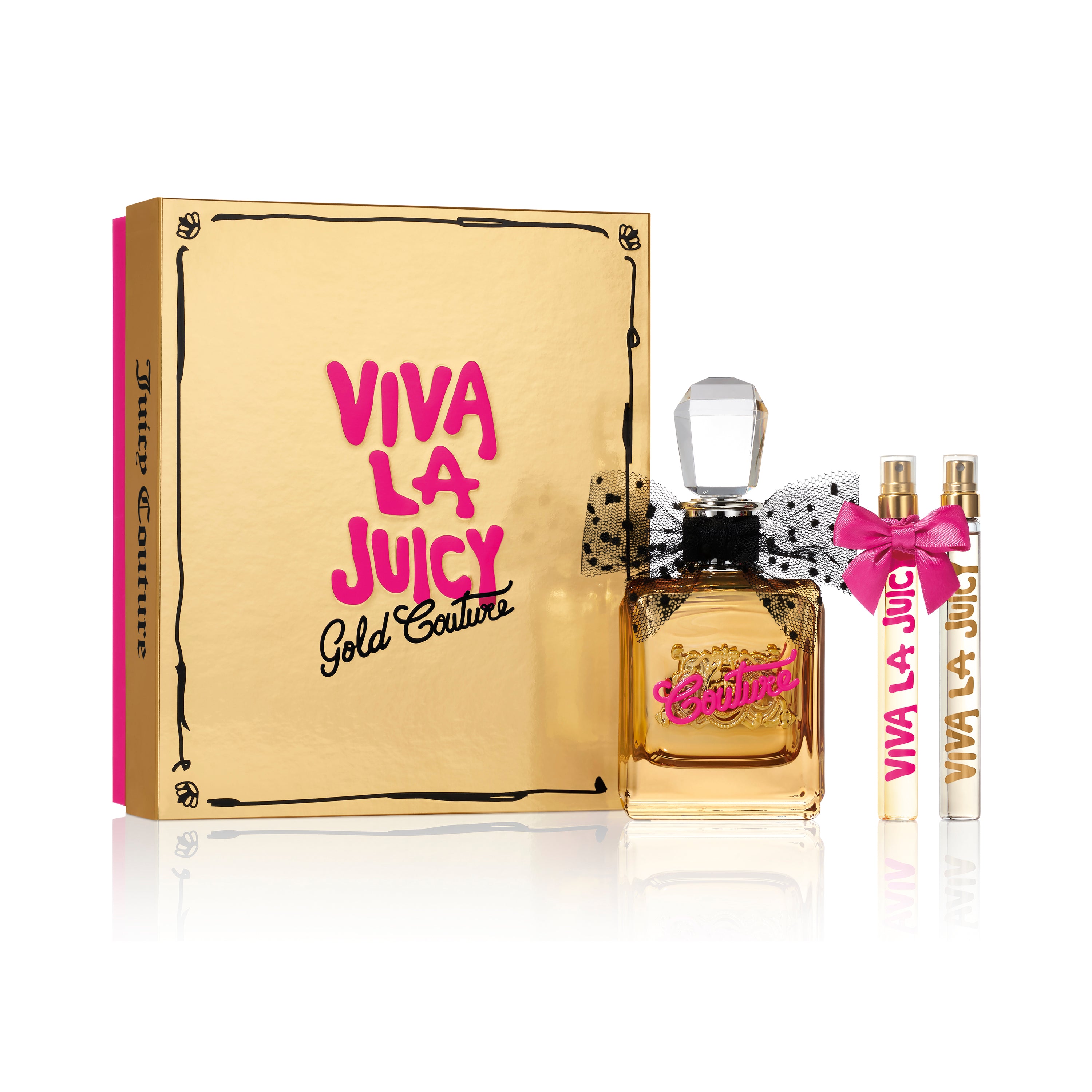 NEVIVA LA JUICY Couture Perfume Lotion Shower Gel Box Gift 2024 Set