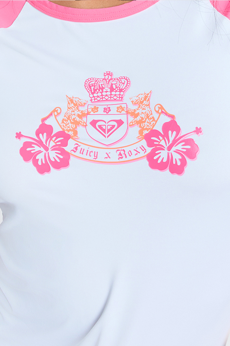 Roxy x Juicy Cap Sleeve Lycra Rashguard – Juicy Couture
