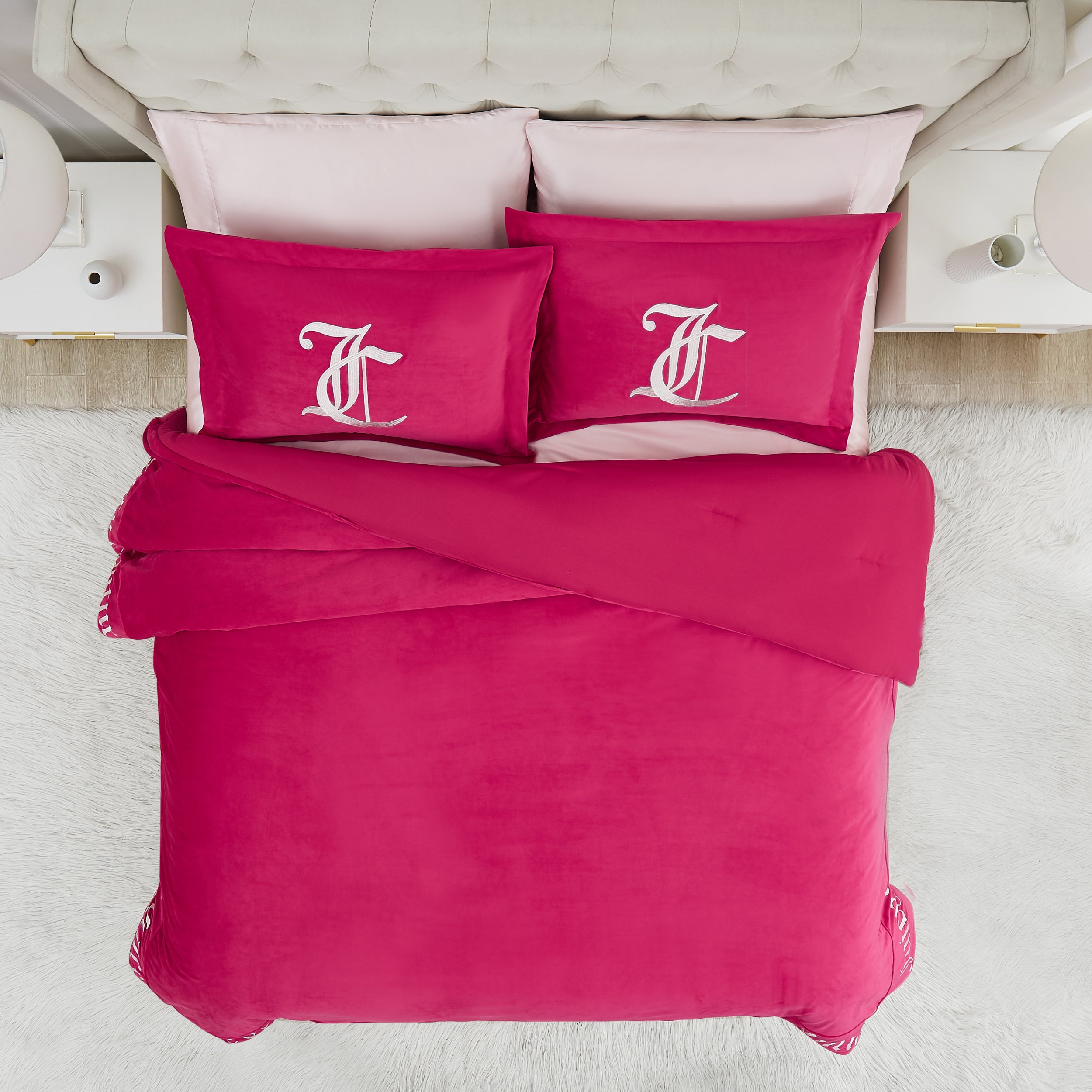 Juicy couture discount twin size duvet cover