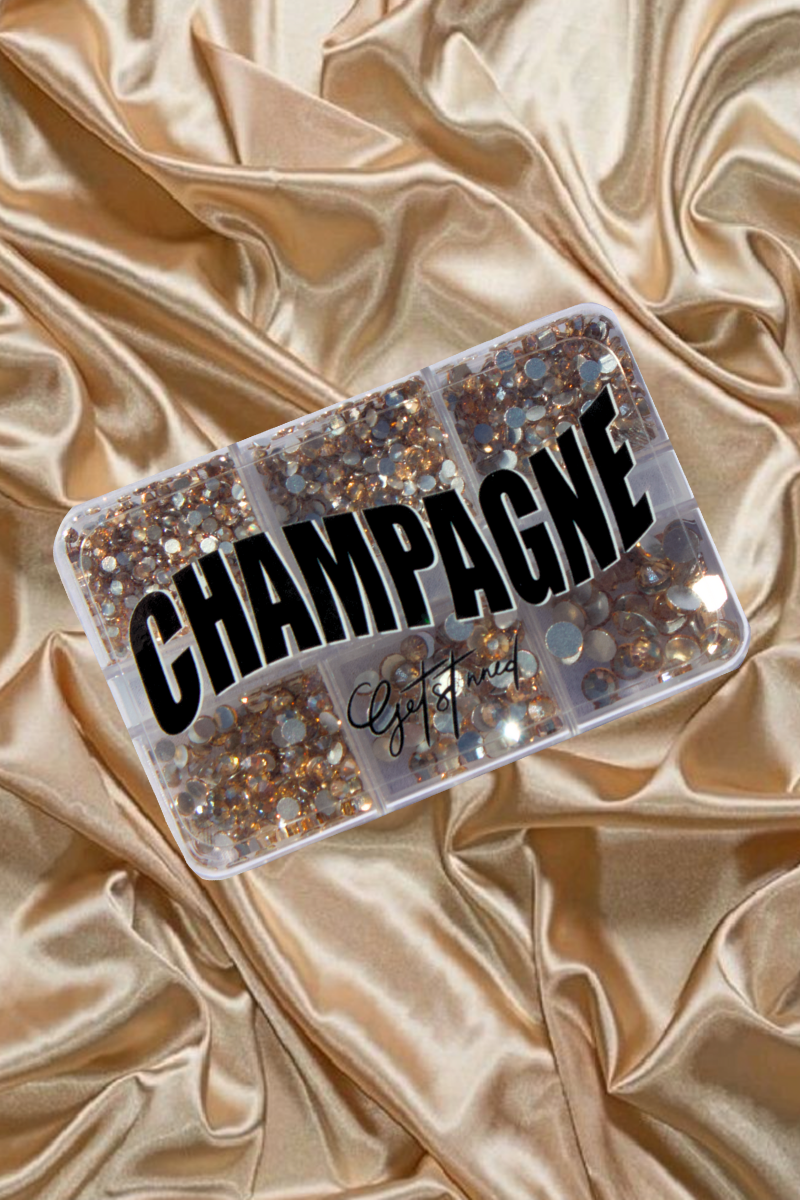 GetStonned Champagne Rhinestone Variety Pack