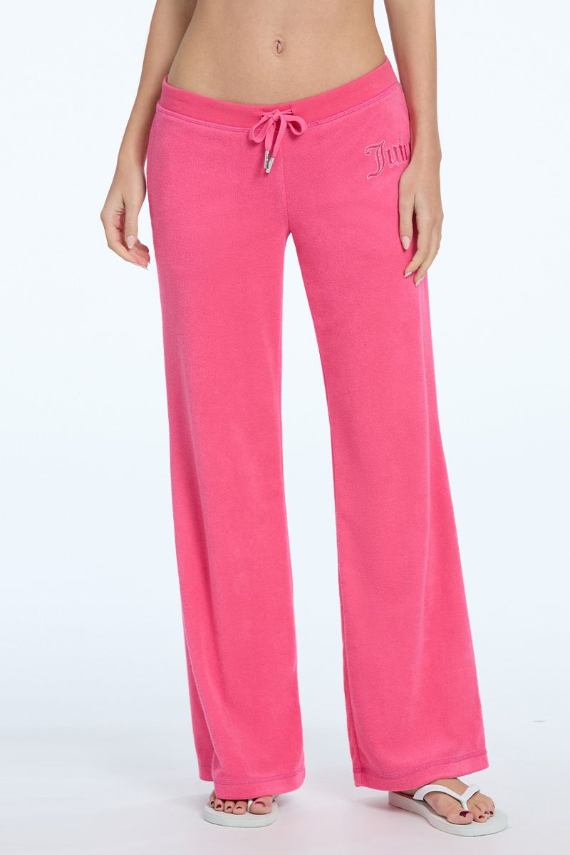 Juicy Couture MEDIUM Pink Terry Cloth PJs – Leslie En Rose