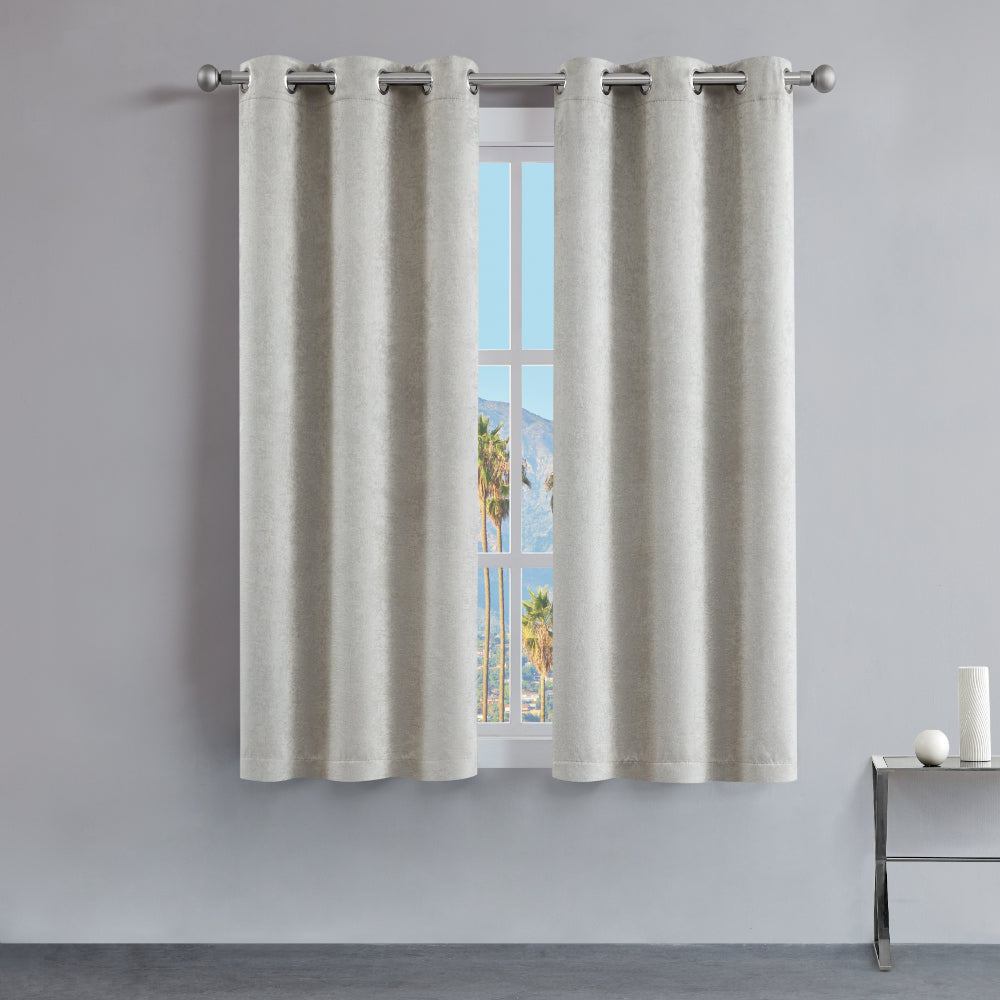 Suede curtains sale