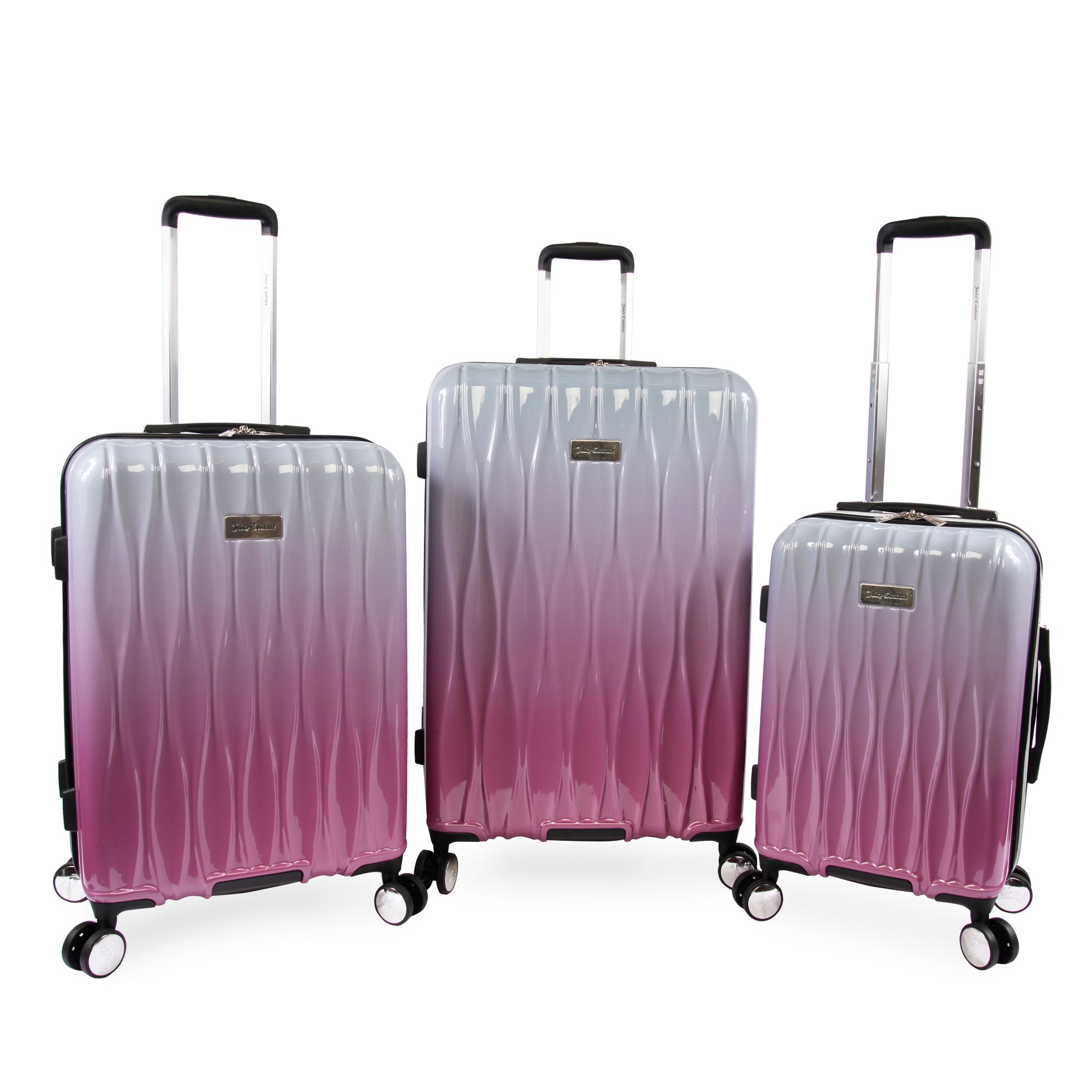 3-Piece Hardside Spinner Luggage Set | Juicy Couture