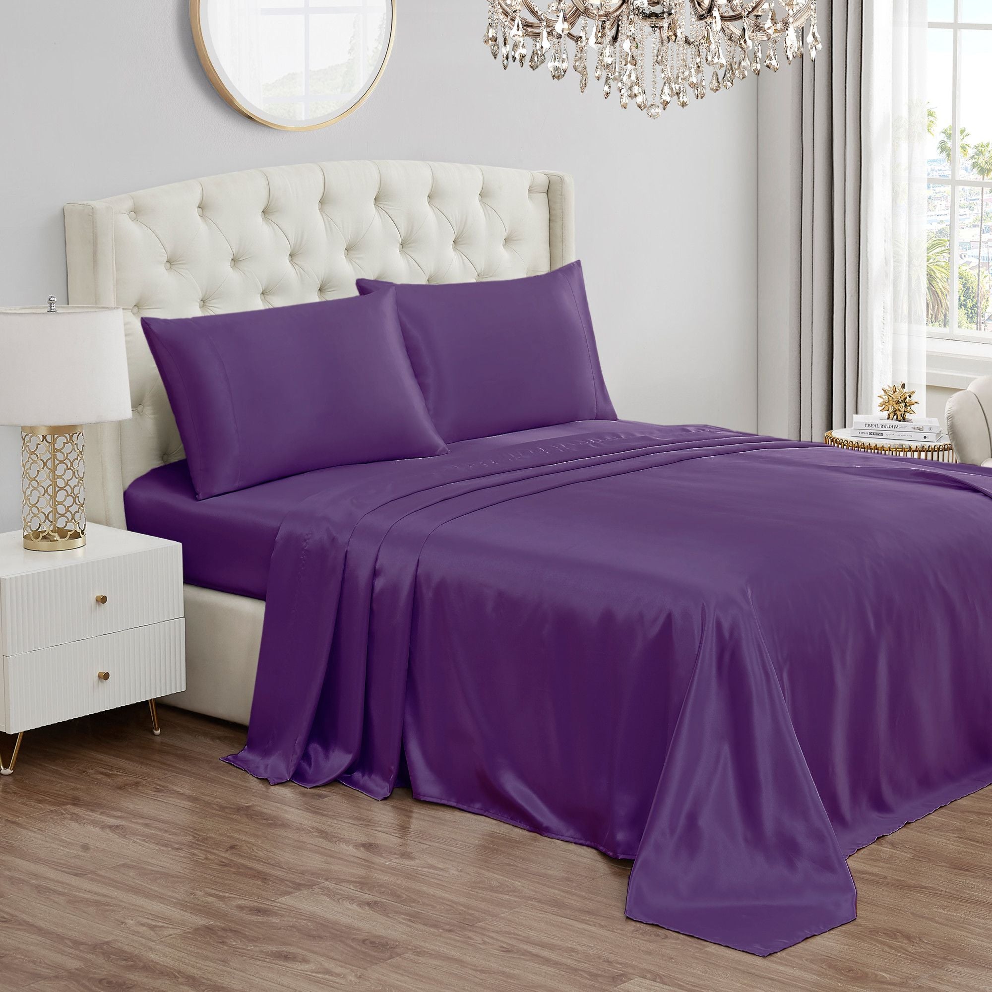 Juicy Couture Queen Comforter Bed Set Purple deals