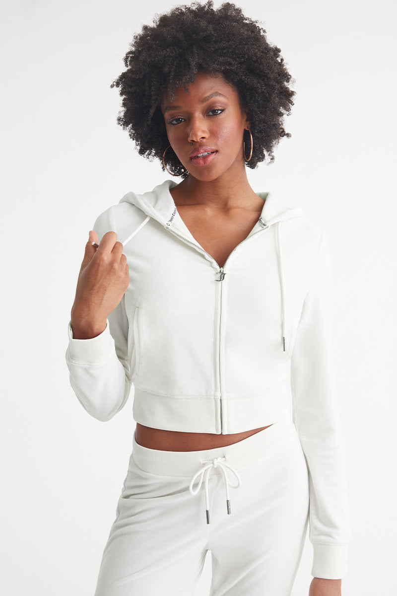 Bride Big Bling Velour Hoodie - Juicy Couture