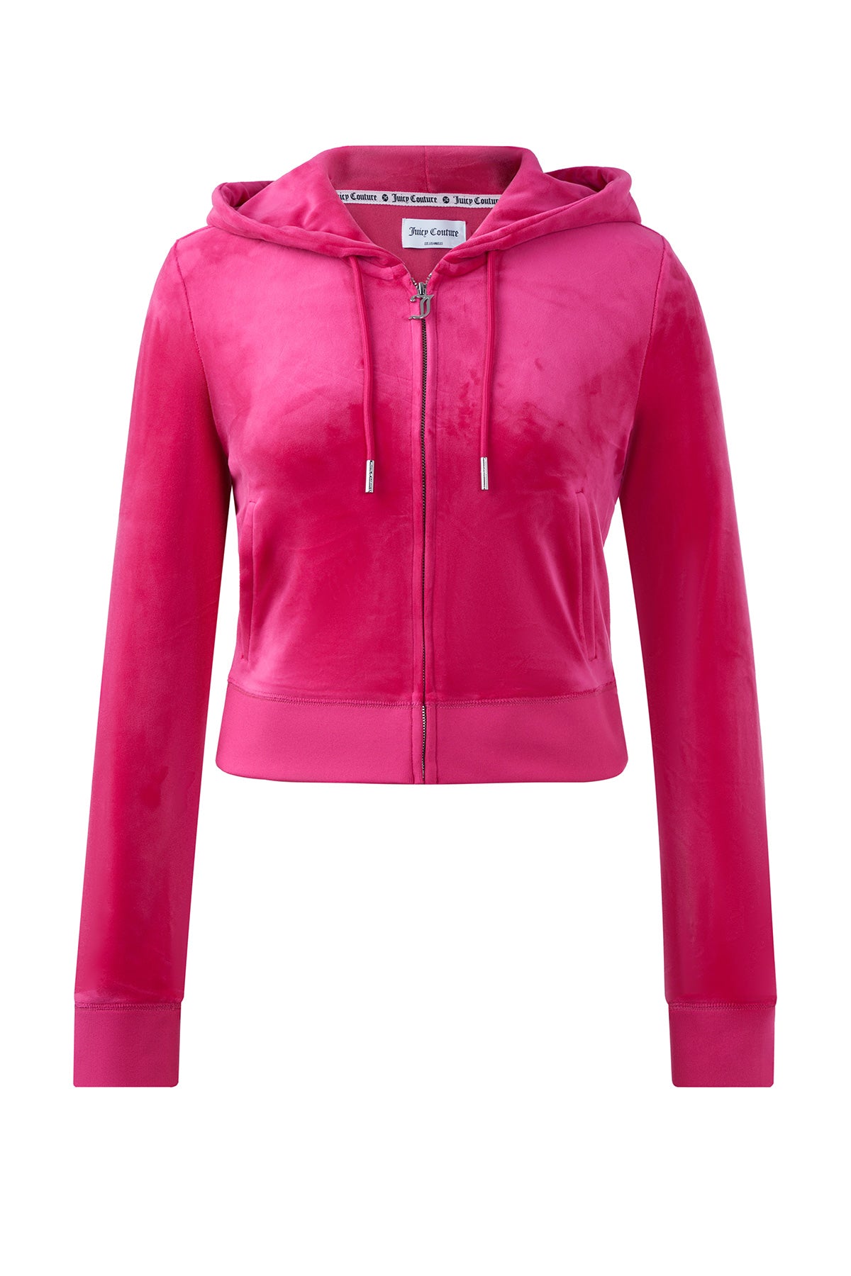 00s juicy couture ベルベット ジップアップ パーカー OG Big Bling Velour Hoodie - Juicy Couture