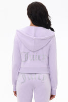 OG Big Bling Velour Hoodie - Juicy Couture