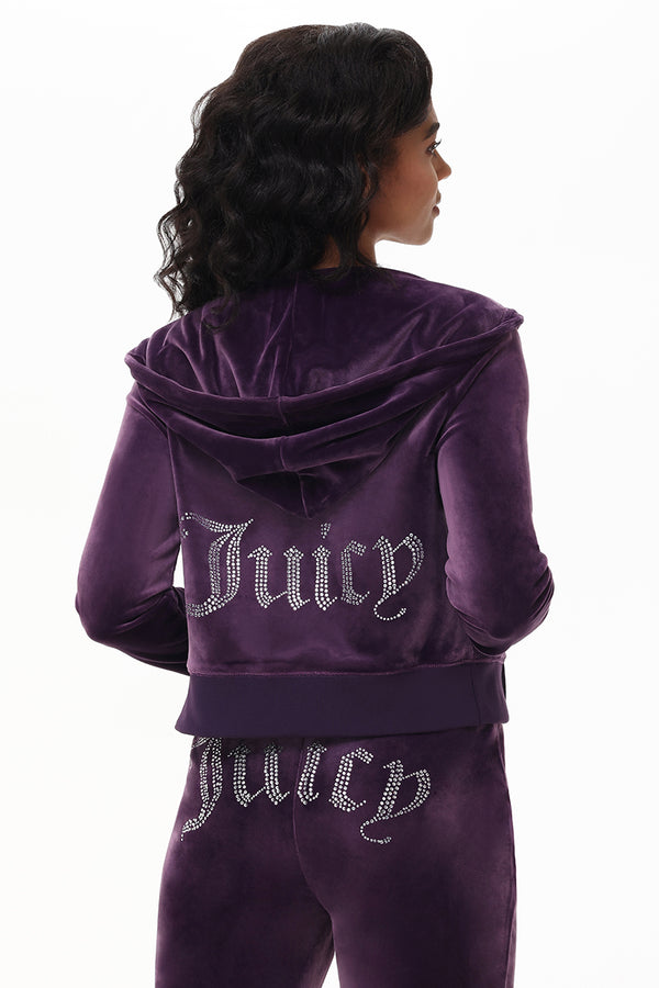 OG Big Bling Velour Hoodie