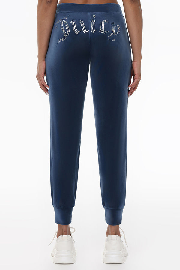 Big Bling Velour Jogger - Juicy Couture