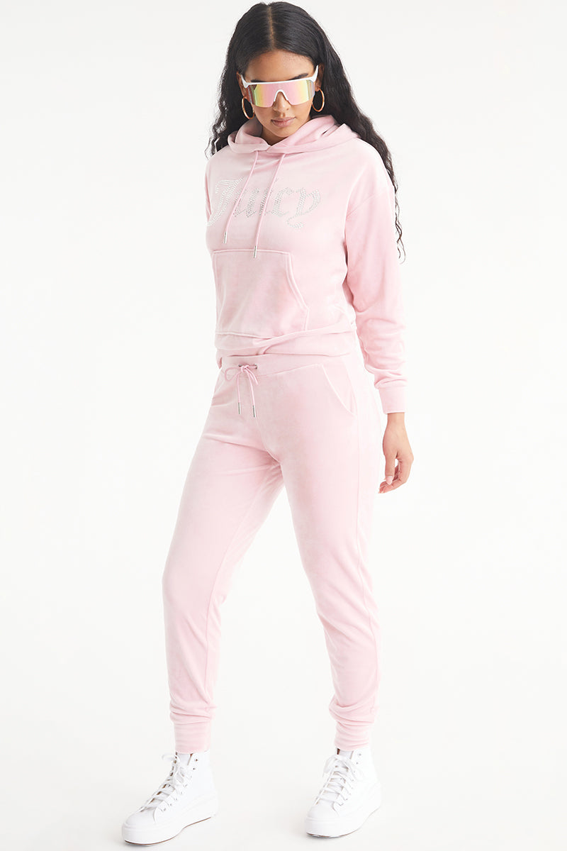 Big Bling Velour Joggers