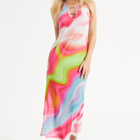 Mesh Swirl Maxi Dress - Juicy Couture