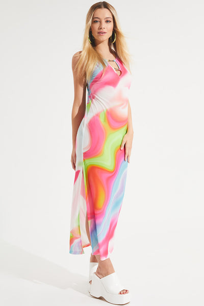 Mesh Swirl Maxi Dress - Juicy Couture