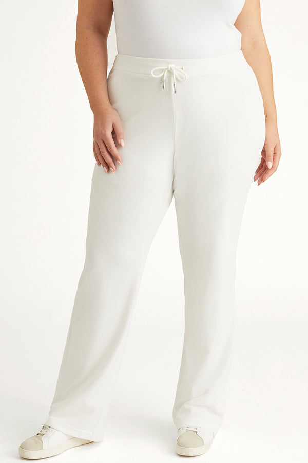 Plus-Size OG Big Bling Velour Track Pants - Juicy Couture