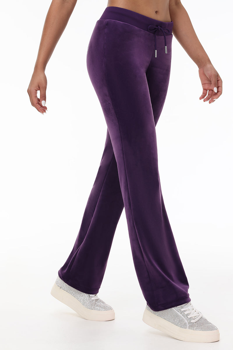 OG Big Bling Velour Track Pants - Juicy Couture