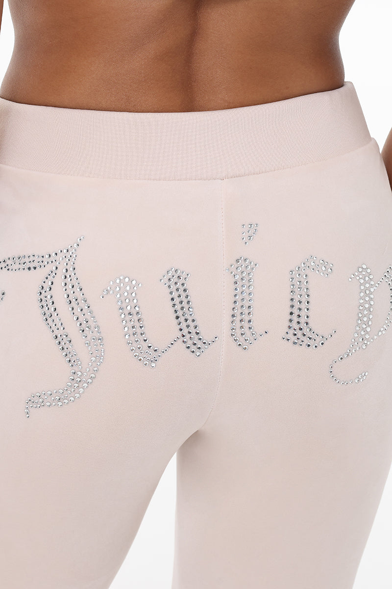 OG Big Bling Velour Track Pants - Juicy Couture