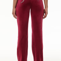 OG Big Bling Velour Track Pants - Juicy Couture