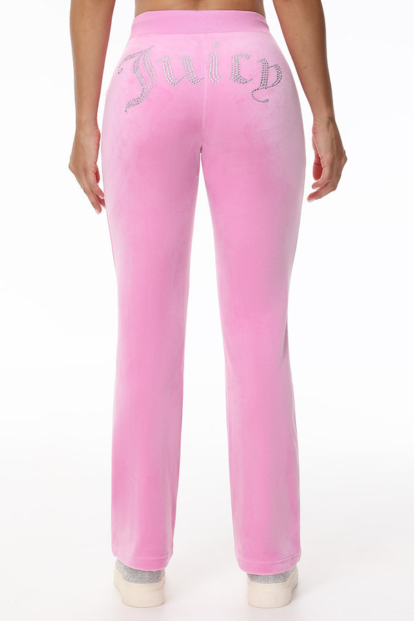 OG Big Bling Velour Track Pants - Juicy Couture