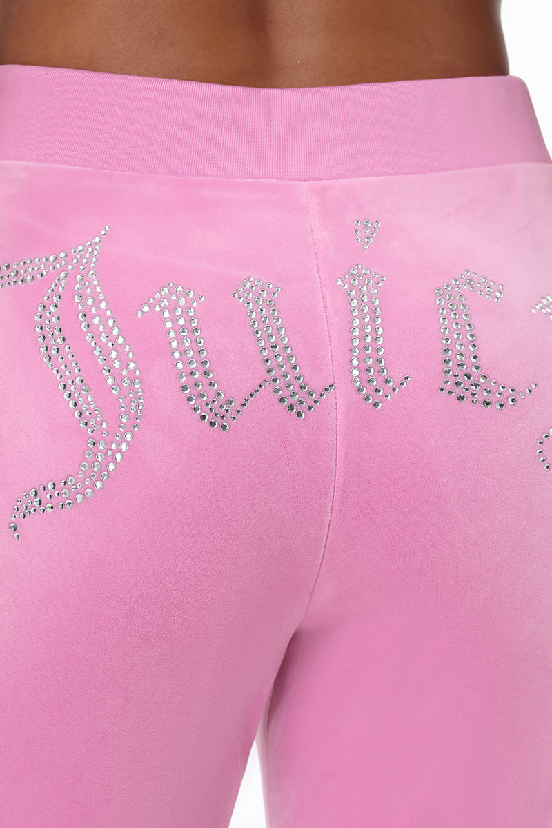 OG Big Bling Velour Track Pants - Juicy Couture