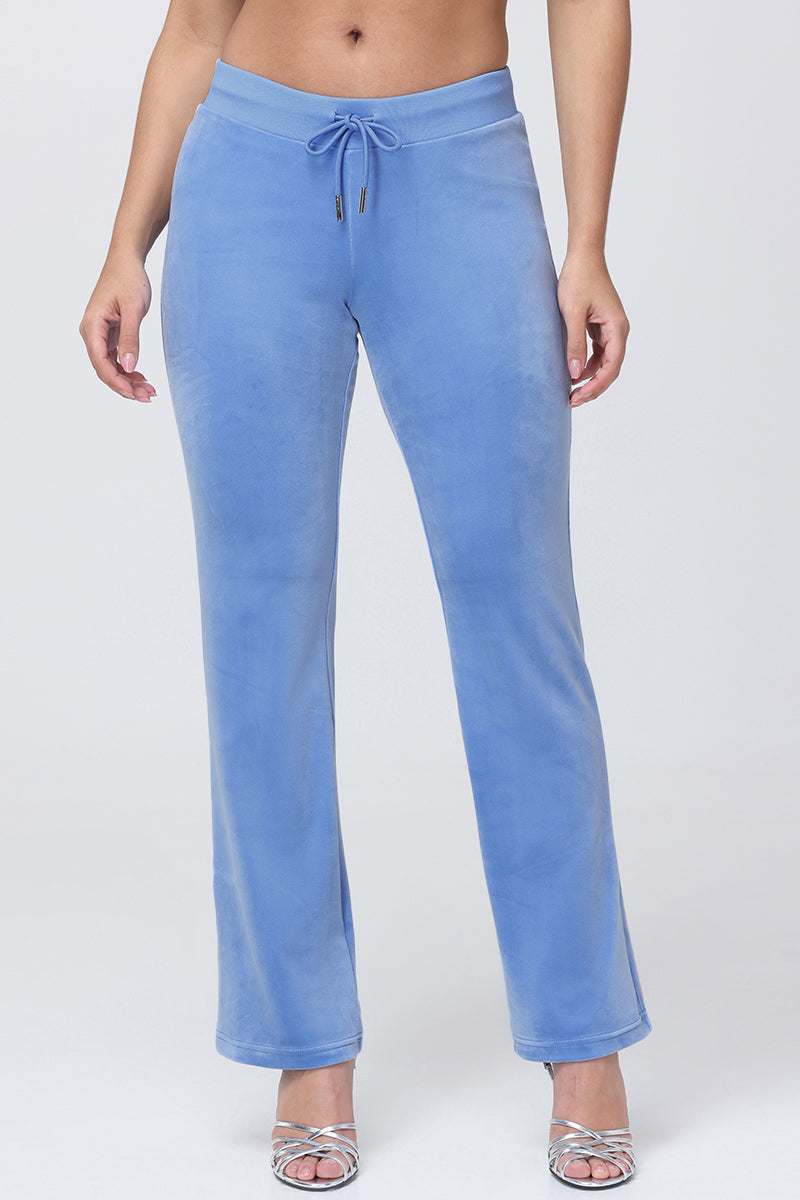 OG Big Bling Velour Track Pants - Granada Sky - Vince Camuto