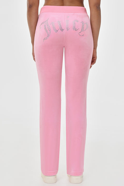 OG Big Bling Velour Track Pants - Juicy Couture
