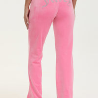 OG Big Bling Velour Track Pants - Juicy Couture