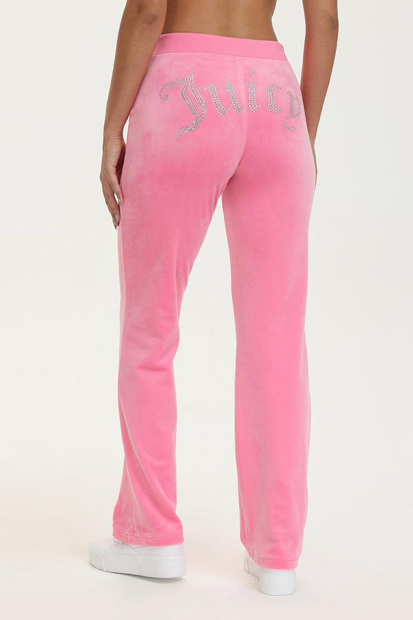 OG Big Bling Velour Track Pants - Juicy Couture