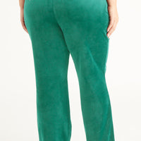 Plus-Size OG Big Bling Velour Track Pants - Juicy Couture