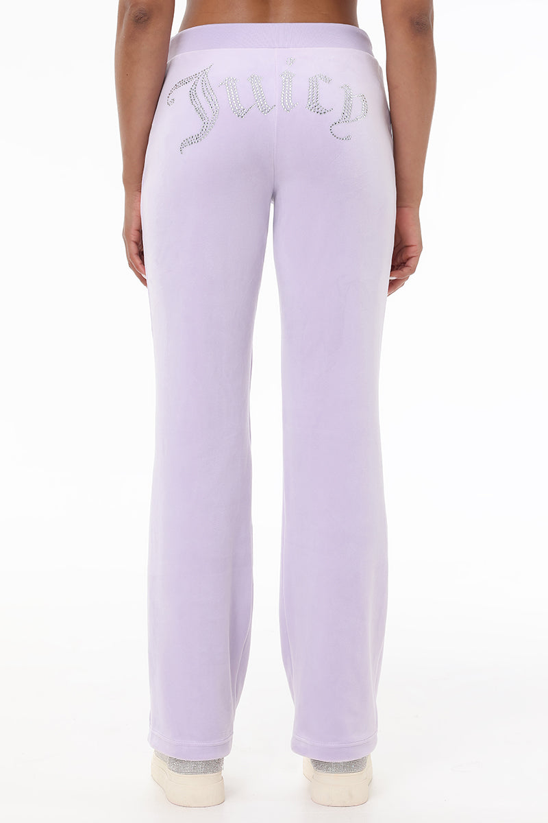 OG Big Bling Velour Track Pants - Juicy Couture