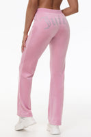 OG Big Bling Velour Track Pants - Juicy Couture