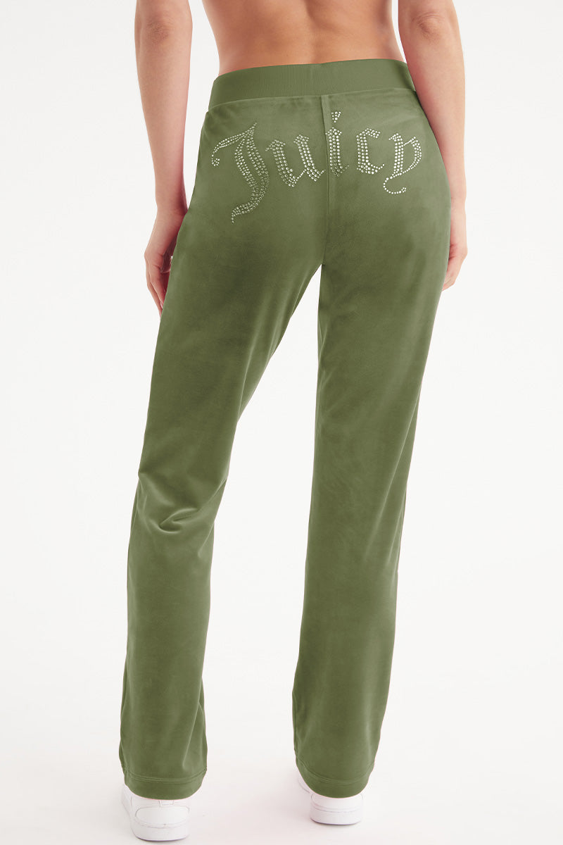 OG Big Bling Velour Track Pants - Juicy Couture