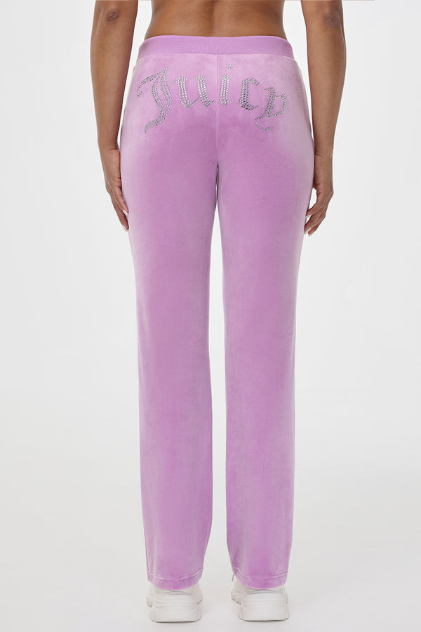 OG Big Bling Velour Track Pants - Juicy Couture